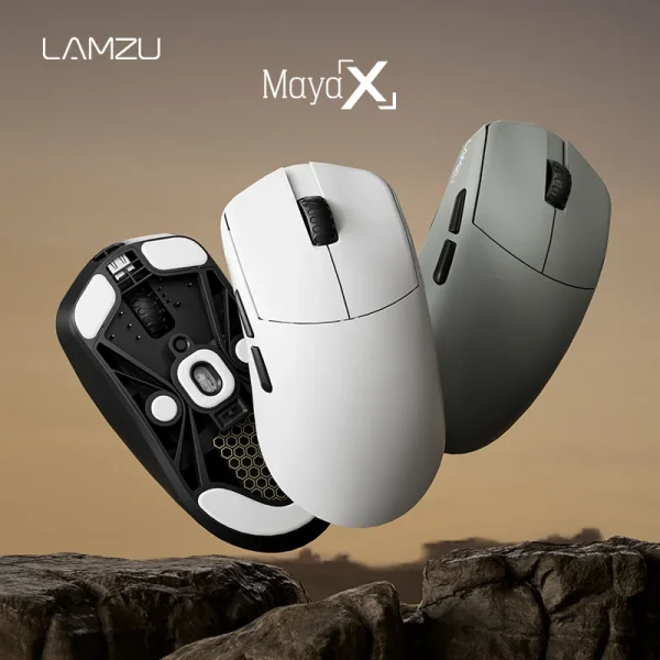 Lamzu Maya X Wireless Gaming Mouse – Ultra Lightweight