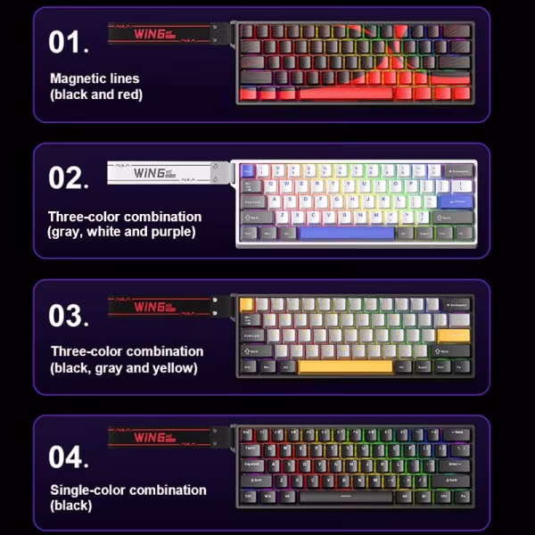 AULA WIN68 HE Mechanical Gaming Keyboard
