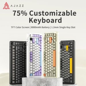 Ajazz AK820 Max 75% Wireless Mechanical Keyboard