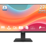 MSI Pro MP273q E7 27” 100Hz EyesErgo WQHD Business Monitor
