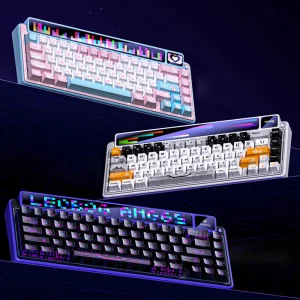 AULA x Leobog AMG65 65% Wireless Mechanical Gaming Keyboard with Dual Screen