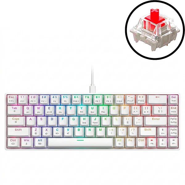Acer Nitro OKR252 Wireless Gaming Keyboard Acer Nitro OKR252 Wireless Gaming Keyboard