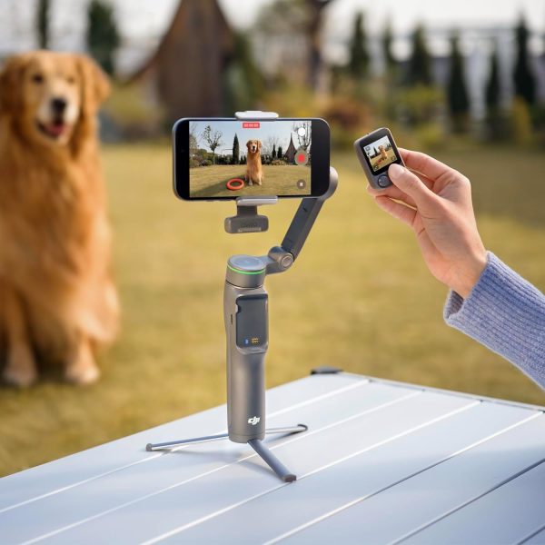 Buy DJI Osmo Mobile 8P in Nepal with 3-axis stabilization, ActiveTrack 8.0, FrameTap remote, 215mm extension rod, tripod and 10-hour battery life.