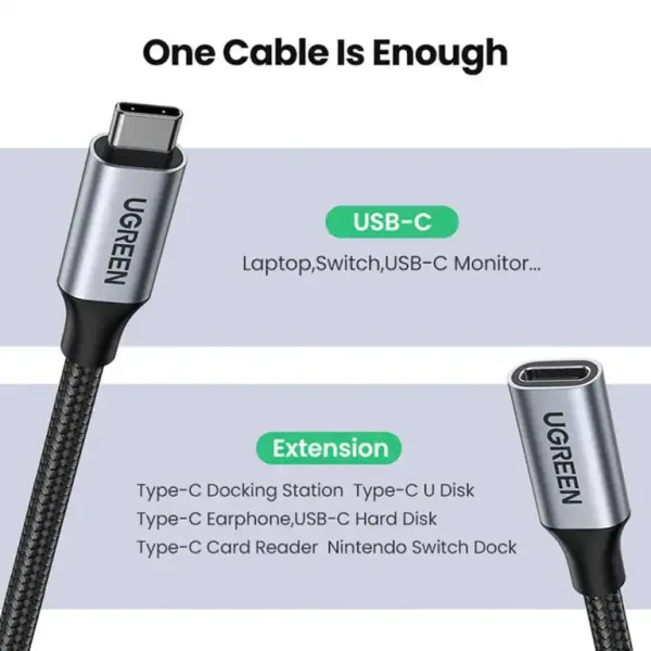 UGREEN USB-C Extension Cable