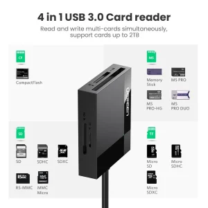 UGREEN 4-in-1 Memory Card Reader
