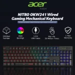 Acer Nitro OKW241 Mechanical Gaming Keyboard